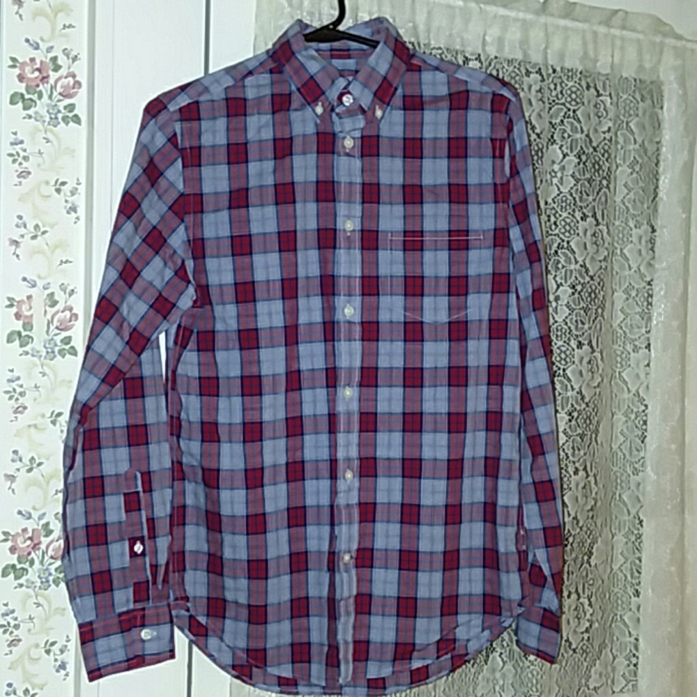 JCPenny Plaid Shirt size Small